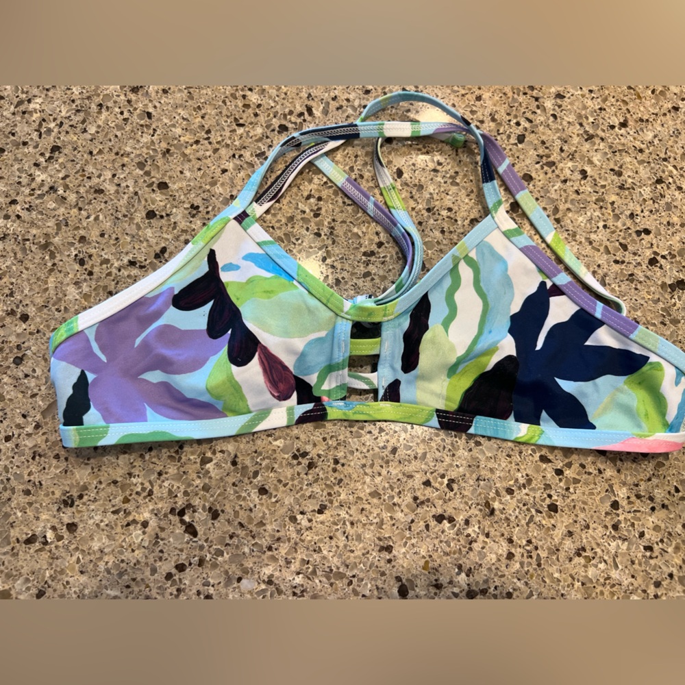 Jolyn Clothing Multicolor Bikini Top